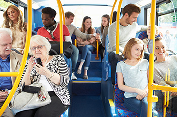 Passagers A L Interieur D Un Bus Actoll English Version